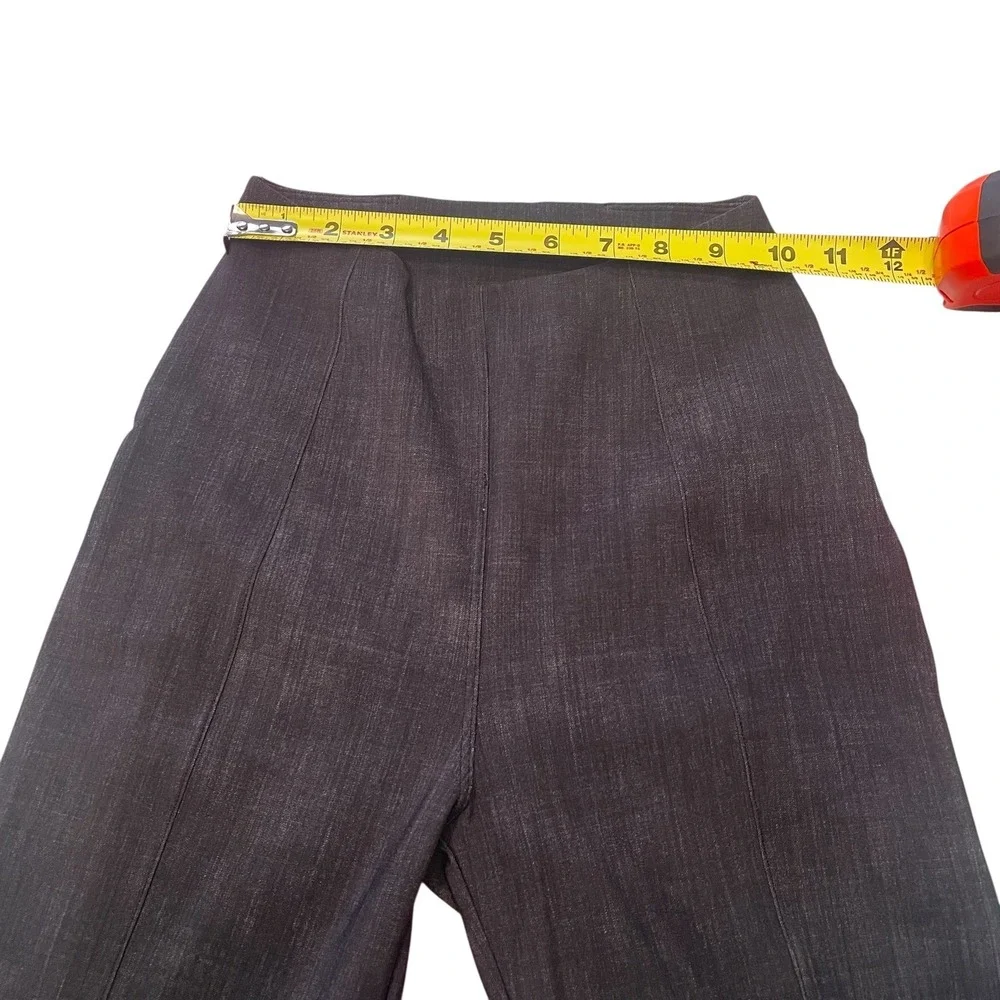 Lululemon City Sleek 5 Pocket Pant Dark Wash Denim Look High Rise Slim LW5CPPS 2